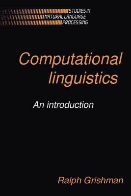 Computational Linguistics: An Introduction