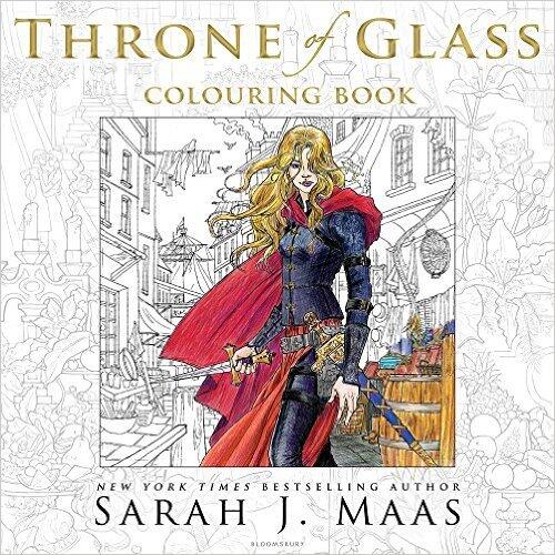 The Throne of Glass Colouring Book