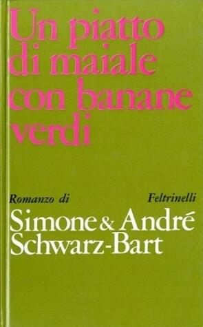 Un piatto di maiale con banane verdi
