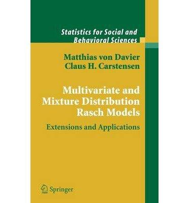 Multivariate and Mixture Distribution Rasch Models: Extensions and Applications