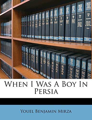 When I Was a Boy in Persia