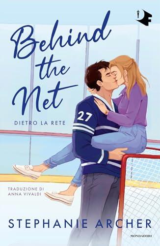 Behind the net