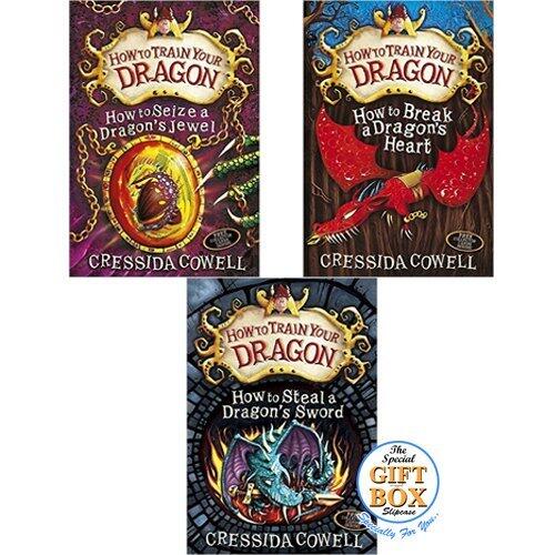 How To Train Your Dragon Series Collection 3 Books Bundle Gift Wrapped Slipcase