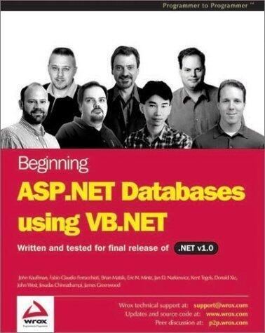 Beginning ASP.NET Databases Using VB.NET