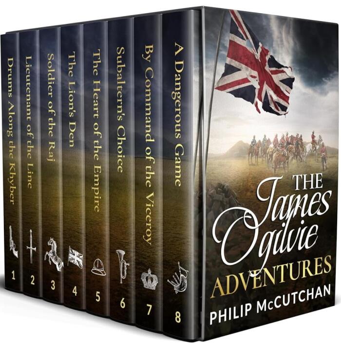 The James Ogilvie Adventures, Books 1-8