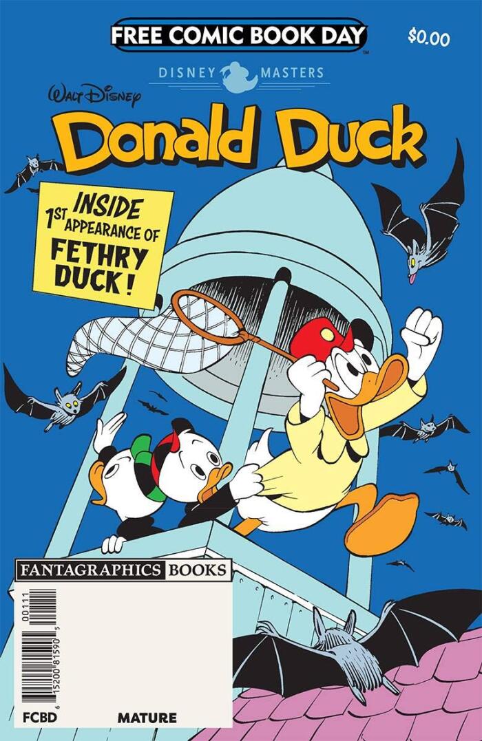Disney Masters Donald Duck Free Comic Book Day 2020