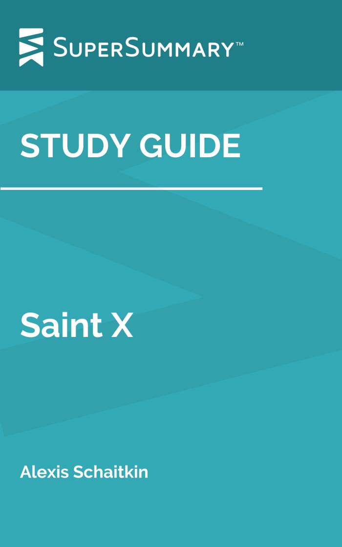 Study Guide: Saint X
