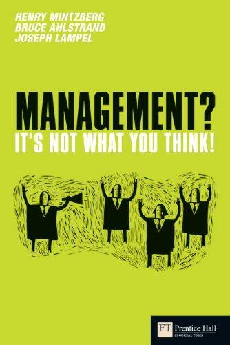 Management? It's Not What You Think!