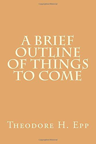 A Brief Outline of Things to Come