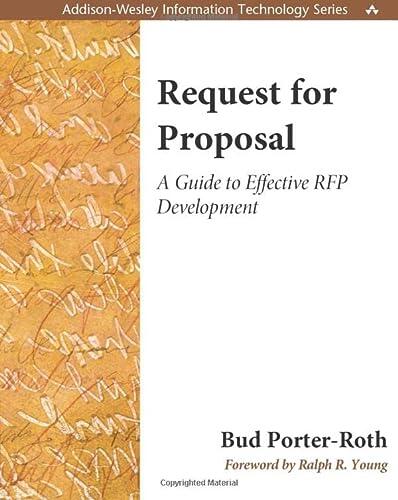 Request for Proposal: A Guide to Effective RFP Development
