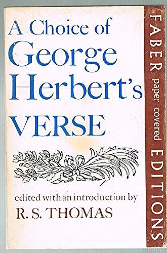 A Choice of George Herbert's Verse