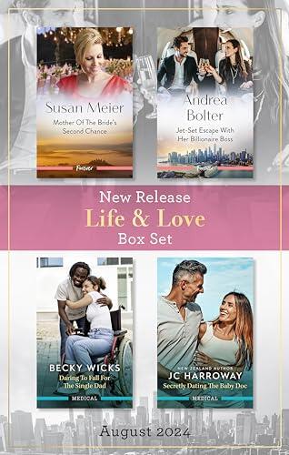 Life & Love New Release Box Set August 2024/Mother Of The Bride's Second Chance/Jet-Set Escape With Her Billionaire Boss/Daring To Fall For The Sin