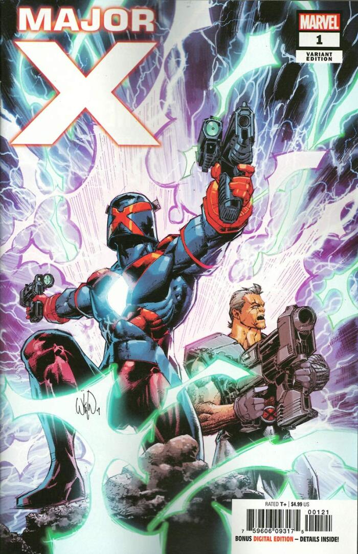 Major X #1 Whilce Portacio 1:25 Variant