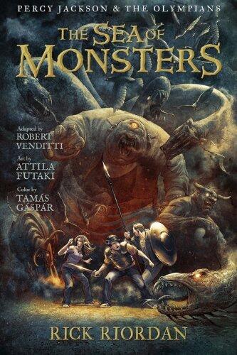 The Sea of Monsters: The Graphic Novel (Percy Jackson & the Olympians Graphic Novels) by Robert Venditti (Adapter) â€º Visit Amazon's Robert Venditti Page search results for this author Robert Venditti (Adapter), Rick Riordan (2-Jul-2013) Paperback