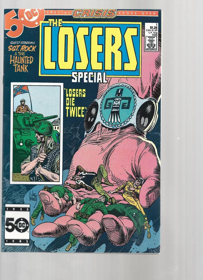 The Losers Special comic book "Countdown at Hell's Corner" - No. 1, 1985