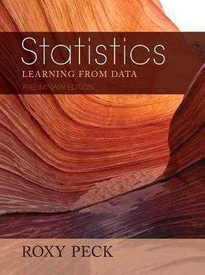 Preliminary Edition of Statistics: Learning from Data