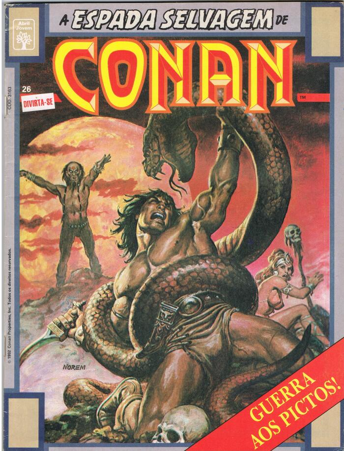 A Espada Selvagem de Conan nº 26 - Guerra aos Pictos