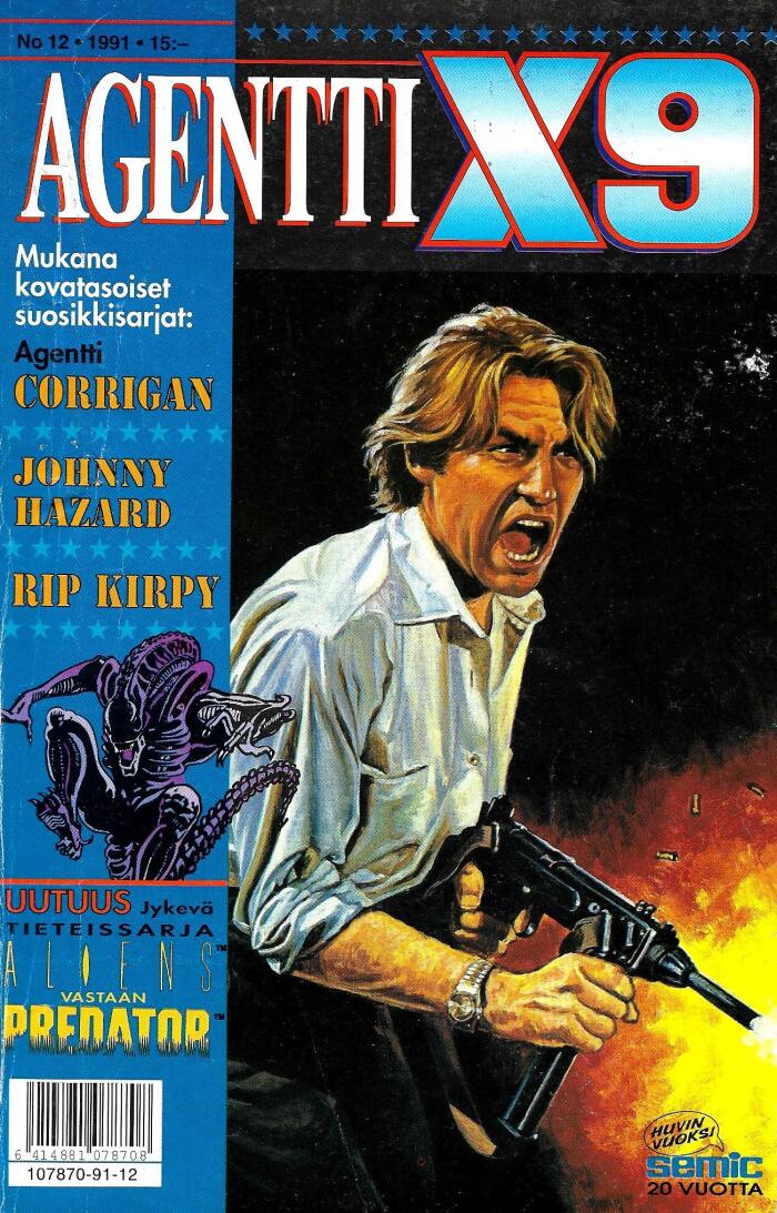 Agentti X9, #12/1991