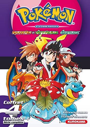 Coffret Pokémon Rouge Feu et Vert Feuille / Emeraude 1-2-3-4