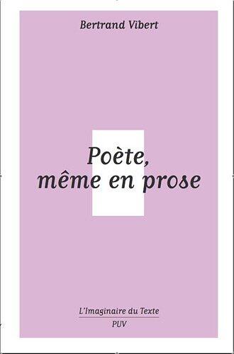 Poète même en prose