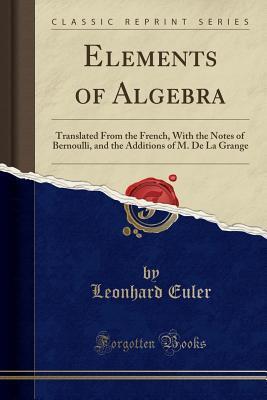 Elements of Algebra