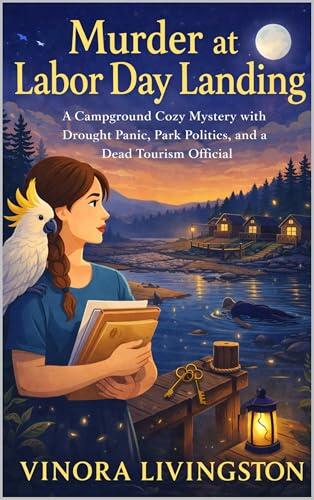 Murder at Labor Day Landing: A Campground Cozy Mystery with Drought Panic, Park Politics, and a Dead Tourism Official.