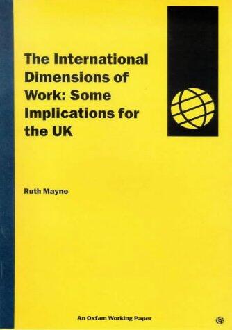 The International Dimensions of Work