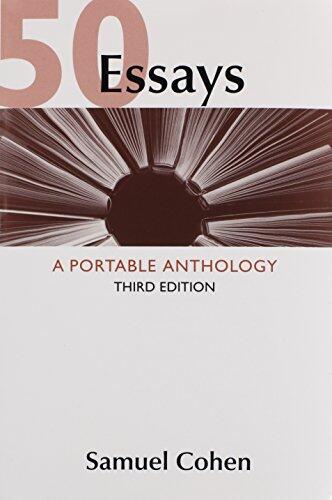 Rules for Writers with Writing about Literature (Tabbed Version) & 50 Essays 3e