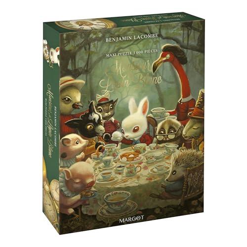 Maxi Puzzle 1 000 pièces Monsieur le Lapin Blanc