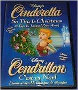 Cinderella - So This Is Christmas (C'est ca Noel) Bi Lingual Read Along Audio CD w/48 Page Booklet