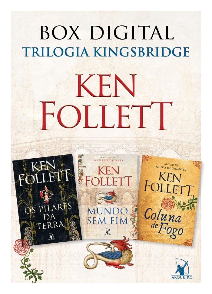 Box Digital - Trilogia Kingsbridge: Os pilares da terra + Mundo sem fim + Coluna de fogo