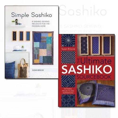 Susan Briscoe Sashiko Collection 2 Books Bundle