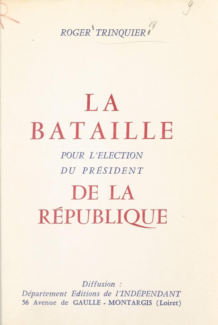 La Bataille Pour L'Élection du Président de la République