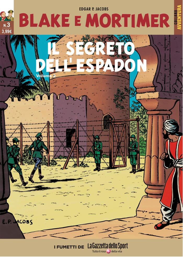 Blake e Mortimer n. 3: Il segreto dell'Espadon, Volume 2 - L'evasione di Mortimer