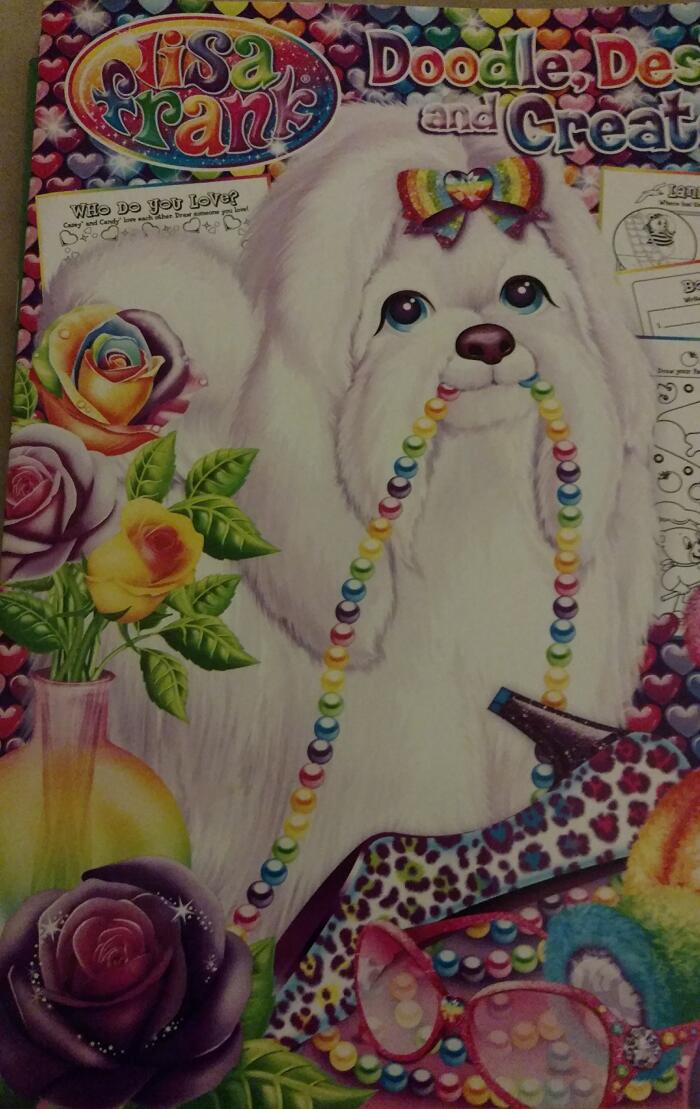 Lisa Frank Doodle, Design & Create Coloring & Activity Book
