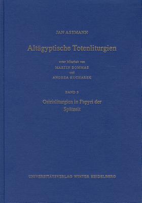 Altägyptische Totenliturgien