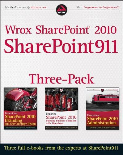 Wrox SharePoint 2010 SharePoint911 Three-Pack