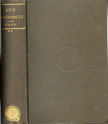 Les Miserables: Vol. II By: Hugo RARE COLLECTIBLE