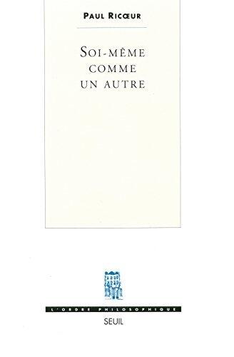 Soi-même comme un autre (L'Ordre philosophique)