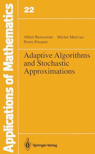 Adaptive Algorithms and Stochastic Approximations