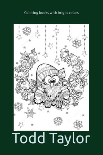 Coloring books with bright colors