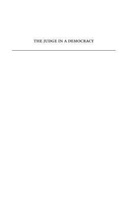 The Judge in a Democracy