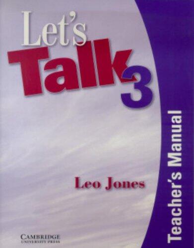 Let's Talk 3 Teacher's Manual