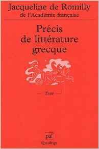 Précis de littérature grecque