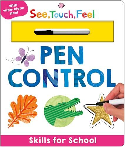 Skills for School: Pen Control (See, Touch, Feel): A wipe-clean book to practice pen control