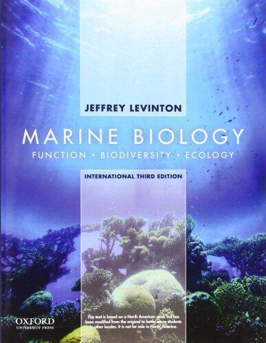 By Jeffrey S. Levinton Marine Biology (3rd revised international ed) [Paperback]