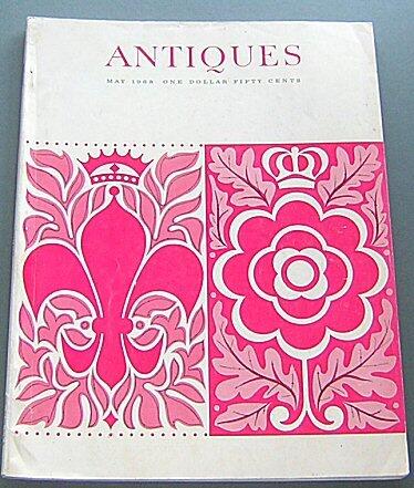 Antiques (Monthly Magazine, May 1968): Faberge, Franks Family Silver, French Furniture At Brighton, The Barkers of Bath in America