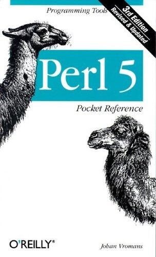 Perl 5 Pocket Reference, 3rd Edition: Programming Tools