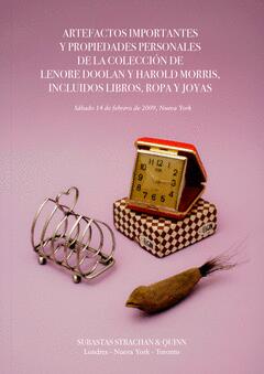 Artefactos importantes y propiedades personales de la colección de Lenore Doolan y Harold Morris, incluidos libros, ropa y joyas