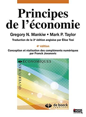 Principes de l'Économie (4ème Éd)